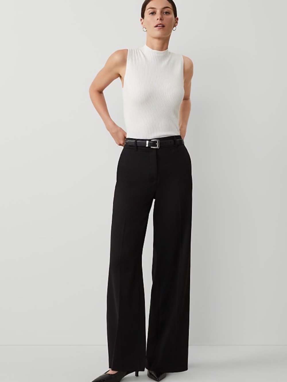 Ann Taylor - The Petite Perfect Wide-Leg Pant